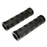 Newton Fahrradgriffe Chevron mit Doppelkragen Unisex, schwarz, 130mm