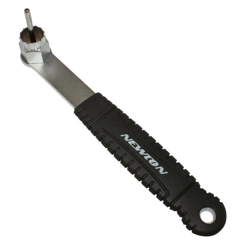 Newton Kassettenöffner mit Griff + Führung Shimano Unisex, silber, TU Newton Kassettenöffner mit Griff + Führung Shimano Unisex, silber, TU