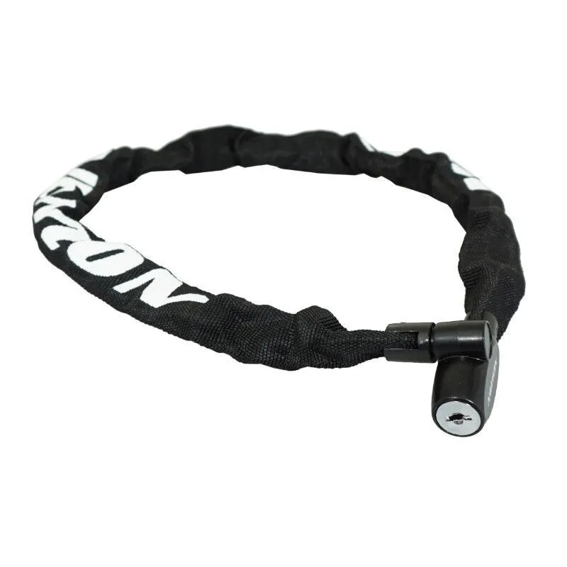 Newton Kettenschloss mit Schlüssel Fahrrad Unisex, schwarz, 6mm x 75cm Newton Kettenschloss mit Schlüssel Fahrrad Unisex, schwarz, 6mm x 75cm