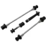 Newton Kit mit 3 Klemmen Vorder- und Hinterrad + Sattelstütze Unisex, schwarz, TU