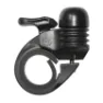Newton Klingel Ping Alu Bügelbefestigung Mini Unisex, schwarz, 25.4/28.6mm