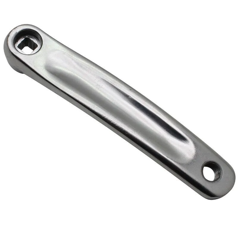 Newton Linke Kurbel (versetzter Vierkant Unisex, silber, 170mm