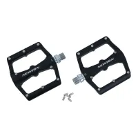 Newton MTB-Pedale Downhill - bmx mit cnc-Lagern, Gewinde 9-16 mit abnehmbaren Alu-Noppen Unisex Newton MTB-Pedale Downhill - bmx mit cnc-Lagern, Gewinde 9-16 mit abnehmbaren Alu-Noppen Unisex