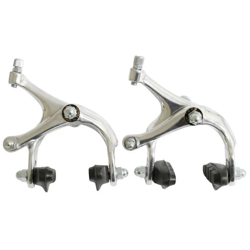 Newton Paar Bremssattel Straße-Fixie aus Aluminium für Laufrad 700 Unisex, silber, TU Newton Paar Bremssattel Straße-Fixie aus Aluminium für Laufrad 700 Unisex, silber, TU