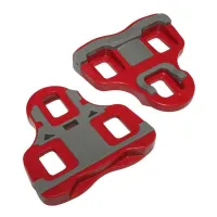 Newton Paar Pedalplatten aus Bi-Material Winkel 6° Type Look Keo Unisex