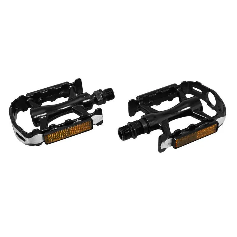Newton Pedale MTB wasserdichtes Lager Körper und Käfig Alu Premium 9-16". Unisex, silber, 9/16"