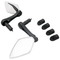 Newton Rechtes und linkes Paar Fahrradspiegel zur Befestigung am Lenker für E-Bikes und Roller losan Unisex Newton Rechtes und linkes Paar Fahrradspiegel zur Befestigung am Lenker für E-Bikes und Roller losan Unisex