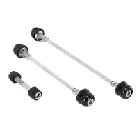 Newton Set mit 3 Schnellspannern für MTB-Räder vorne + hinten mit Sattelklemme und Inbusschlüssel Unisex Newton Set mit 3 Schnellspannern für MTB-Räder vorne + hinten mit Sattelklemme und Inbusschlüssel Unisex