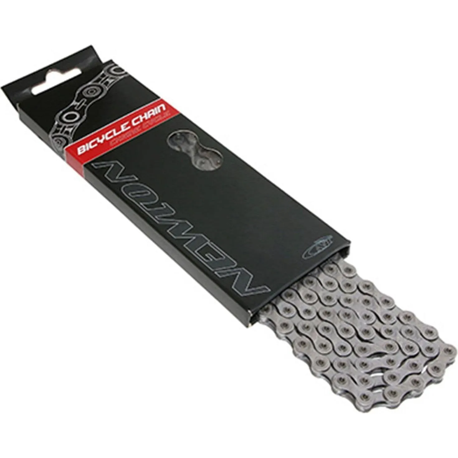 Newton Vae-Kette KMC E9S 9 v Unisex, grau, 136 Glieder Newton Vae-Kette KMC E9S 9 v Unisex, grau, 136 Glieder