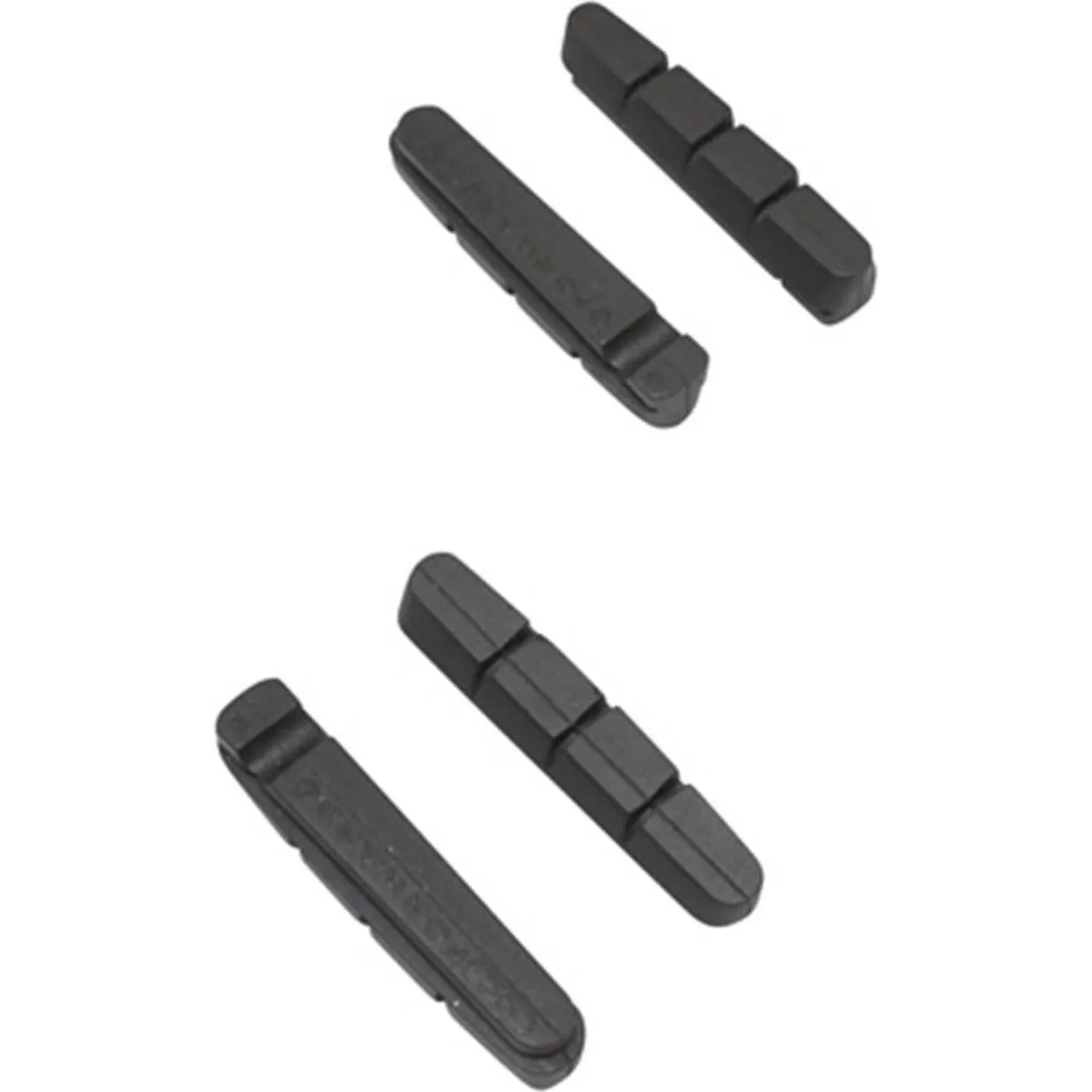 Newton Zwei Paare Bremsbeläge Straße Felge Shimano Unisex, schwarz, TU Newton Zwei Paare Bremsbeläge Straße Felge Shimano Unisex, schwarz, TU