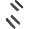 Newton Zwei Paare Bremsbeläge Straße Felge Shimano Unisex, schwarz, TU