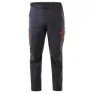 Carbon / red / grey