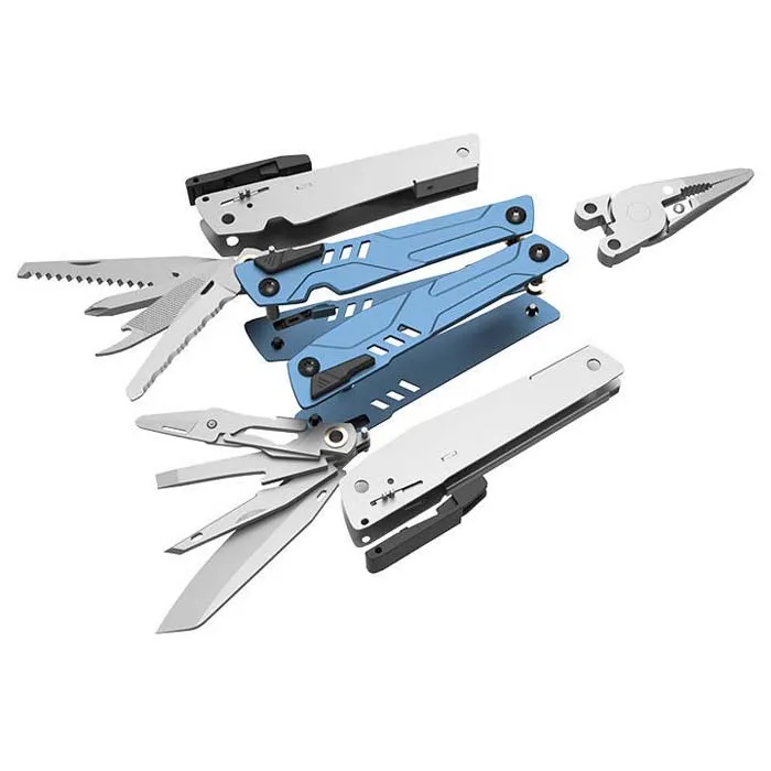 Nextool Ne20045 15 In 1 + Bit Set Multitool, Blue, One Size Nextool Ne20045 15 In 1 + Bit Set Multitool, Blue, One Size