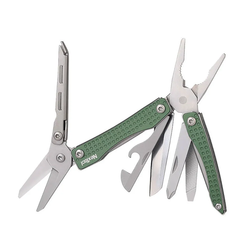 Nextool Ne20050 10 In 1 Multitool, Green, One Size Nextool Ne20050 10 In 1 Multitool, Green, One Size