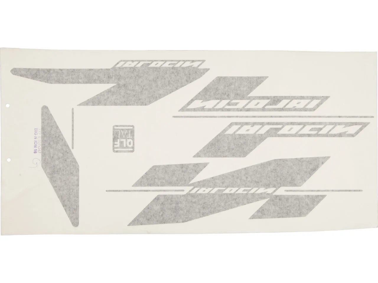 Nicolai Decal Big N für Ion 16, Grau, one_size Nicolai Decal Big N für Ion 16, Grau, one_size