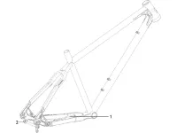 Nicolai Ersatzteile Argon GTB Rahmen Nicolai Ersatzteile Argon GTB Rahmen