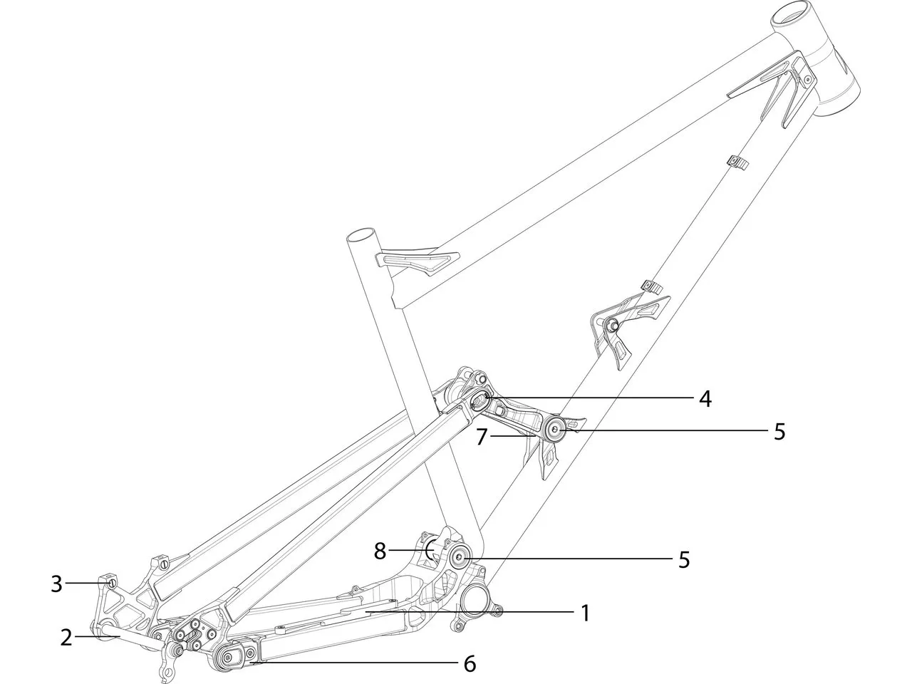 Nicolai Ersatzteile G19 Rahmen, XXL Nicolai Ersatzteile G19 Rahmen, XXL