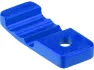 Nicolai Kabelhalter 3-fach Steuerrohr, Blau, links