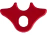 Nicolai Kabelhalter 3-fach Umlenkhebel, Rot, one_size