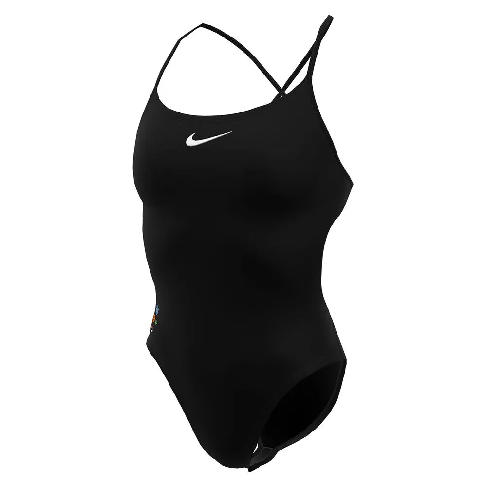 Nike Adjustable Crossback Hydrastrong Chrome Badeanzug female, Black Nike Adjustable Crossback Hydrastrong Chrome Badeanzug female, Black