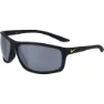Nike Adrenaline Sonnenbrille, Matte black / volt / grey / silver flash, Black 2/CAT3