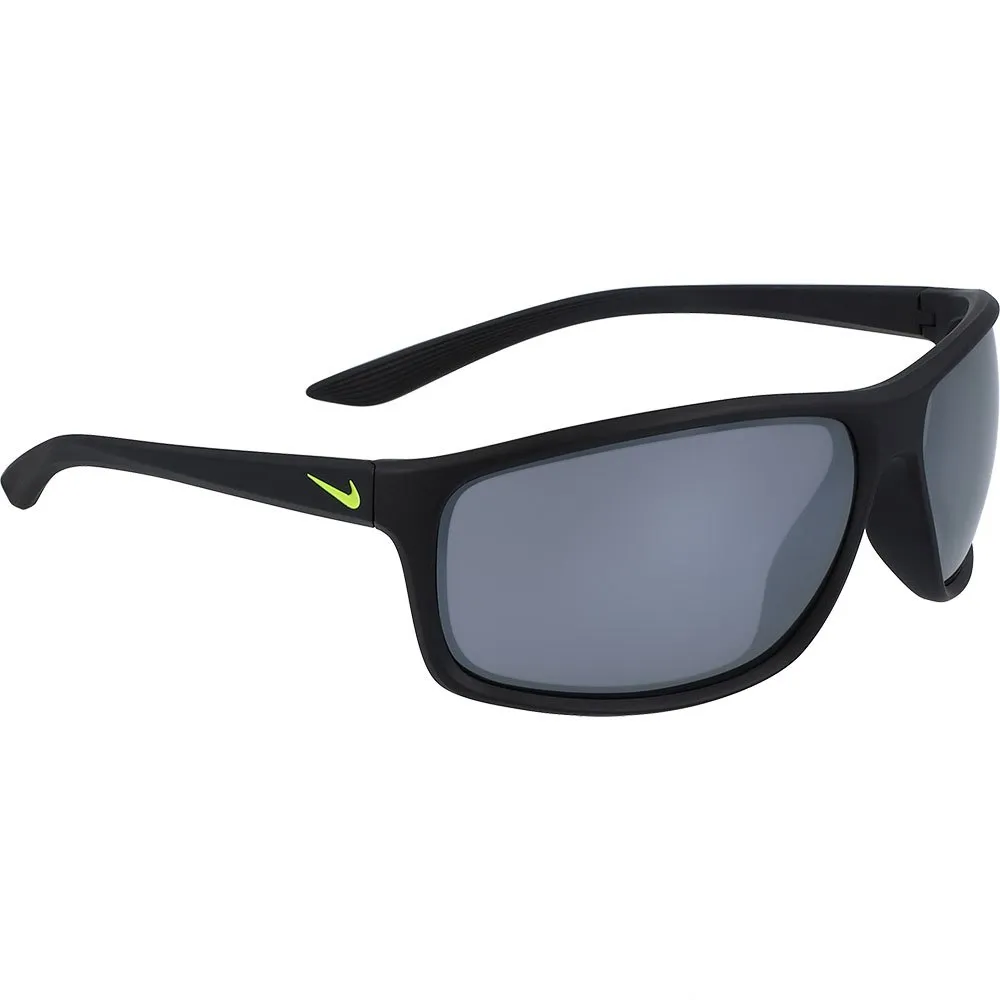 Nike Adrenaline Sonnenbrille, Matte black / volt / grey / silver flash, Black 2/CAT3 Nike Adrenaline Sonnenbrille, Matte black / volt / grey / silver flash, Black 2/CAT3