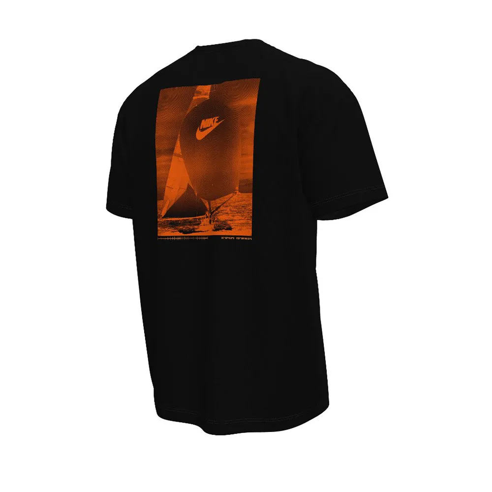 Nike America´s Cup Kurzarm-t-shirt male, Black, M
