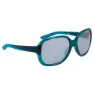 Nike Audacious S Fd1883 Sonnenbrille, Mineral teal, Silver Flash/CAT3