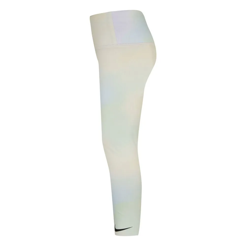 Nike Aura Aop Leggings, Lt lemon twist, 5-6Y