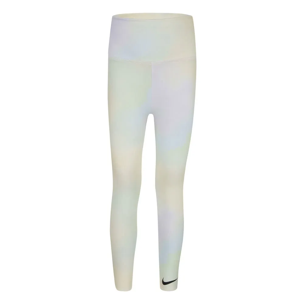 Nike Aura Aop Leggings, Lt lemon twist, 5-6Y