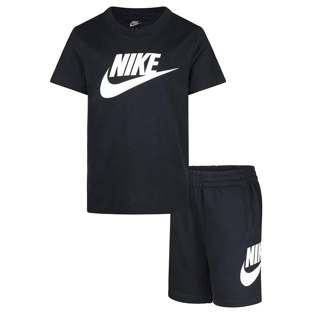 Nike Clu Kurzarm-set Refurbished, Black, 18MON