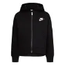 Nike Club Fleece High Low Reißverschlusspullover