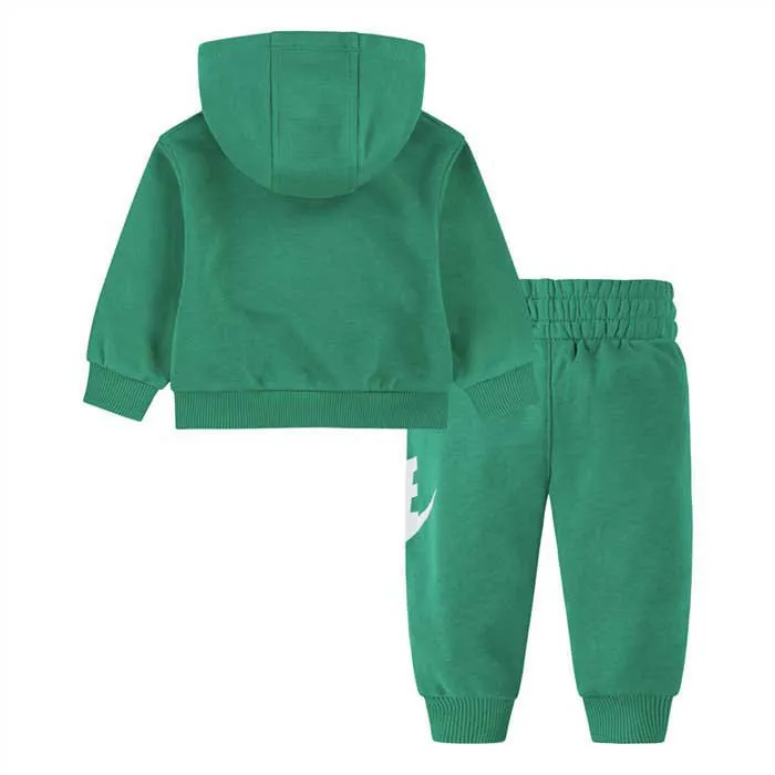 Nike Club French Terry Langarm-set, Stadium green, 3MON Nike Club French Terry Langarm-set, Stadium green, 3MON