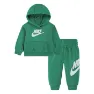 Nike Club French Terry Langarm-set, Stadium green, 3MON