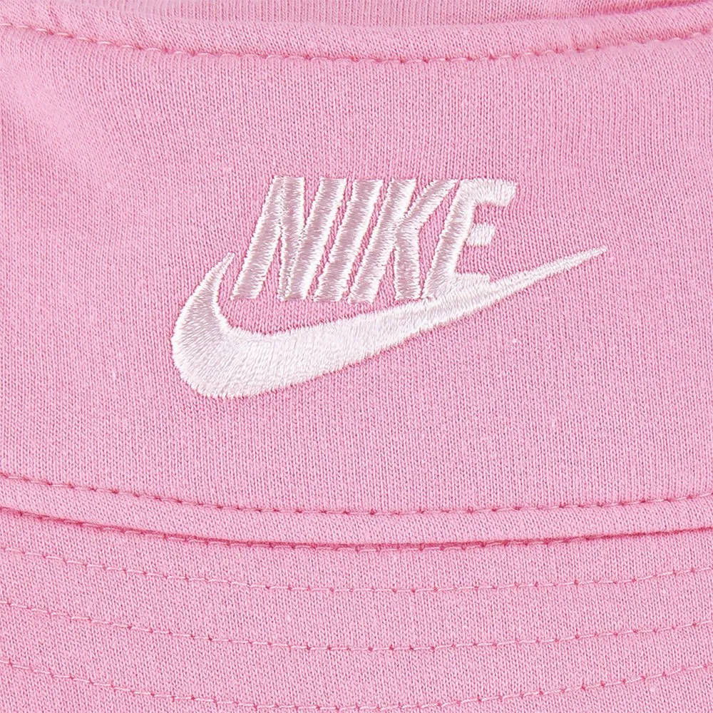 Nike Core Bucket Hat & Kurzarm-set 2 Einheiten, Pink, 0-6MON Nike Core Bucket Hat & Kurzarm-set 2 Einheiten, Pink, 0-6MON