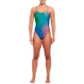 Nike Cutout Hydrastrong Multi Print Badeanzug