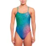 Nike Cutout Hydrastrong Multi Print Badeanzug