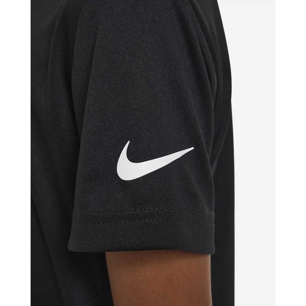 Nike Dri-fit Kurzarm-t-shirt, Black, 6-7Y Nike Dri-fit Kurzarm-t-shirt, Black, 6-7Y
