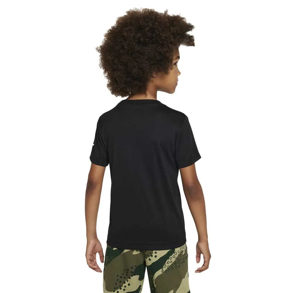 Nike Dri-fit Kurzarm-t-shirt, Black, 6-7Y Nike Dri-fit Kurzarm-t-shirt, Black, 6-7Y