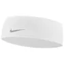 Nike Dri-fit Swoosh 2.0 Stirnband male, White / silver
