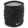 Nike Dri-fit Wrap 2.0 Printed Nackenwärmer, Black / anthracite / silver