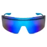 Nike Echo Shield Mirrored Sonnenbrille unisex, Navy / ultraviolet mirror, One Size