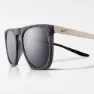 Nike Flatspot Se Sonnenbrille, Black grit / dark grey / black, Black/CAT3 Mirrored