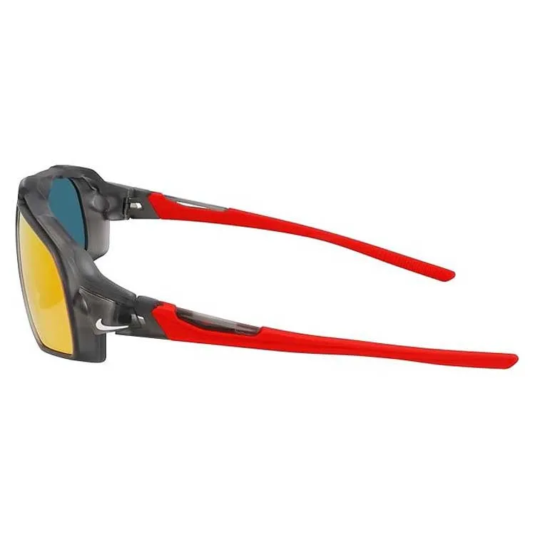 Nike Flyfree M Sonnenbrille unisex, Matt anthracite / red mirror / clear, One Size