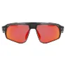 Nike Flyfree M Sonnenbrille unisex, Matt anthracite / red mirror / clear, One Size