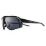 Nike Flyfree Sonnenbrille unisex, Black silver mirror and low light volt, One Size