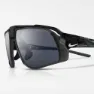 Nike Flyfree Sonnenbrille unisex, Black silver mirror and low light volt, One Size