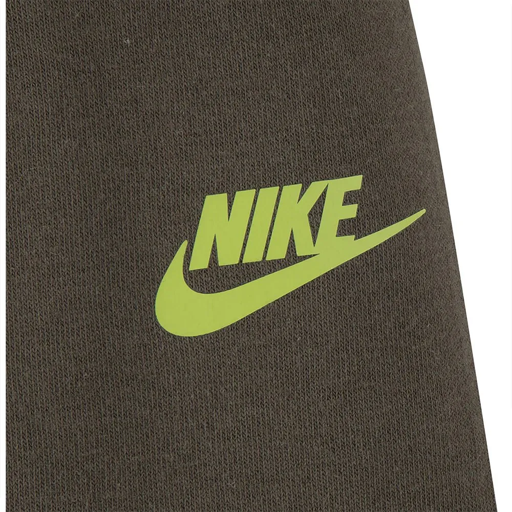 Nike Ft Icon Crew Langarm-set, Cargo khaki, 6-7Y