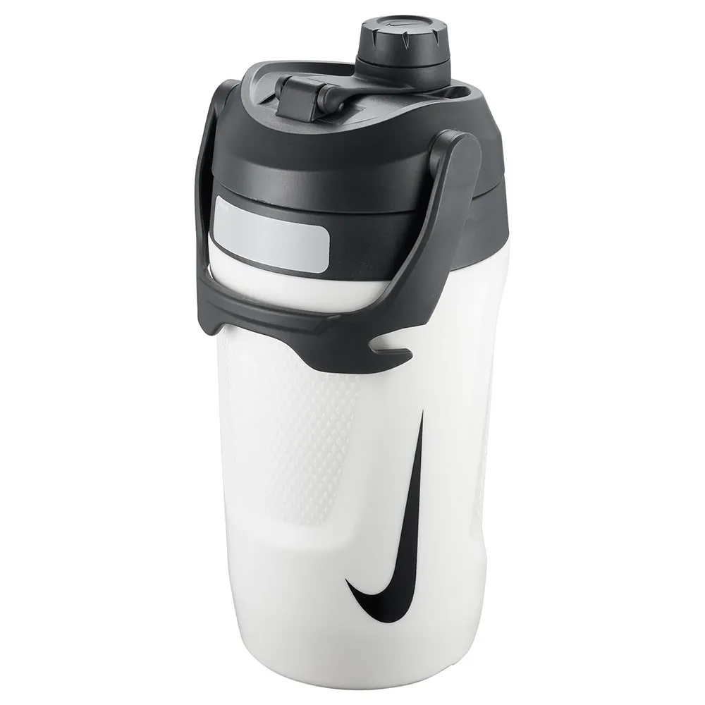Nike Fuel Jug 40oz/1182ml Trinkflasche, White / anthracite / black, One Size Nike Fuel Jug 40oz/1182ml Trinkflasche, White / anthracite / black, One Size
