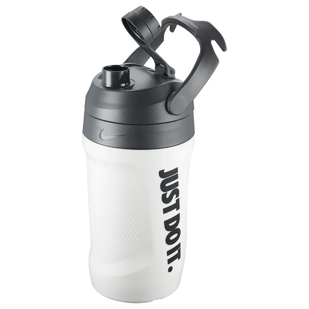 Nike Fuel Jug 40oz/1182ml Trinkflasche, White / anthracite / black, One Size Nike Fuel Jug 40oz/1182ml Trinkflasche, White / anthracite / black, One Size